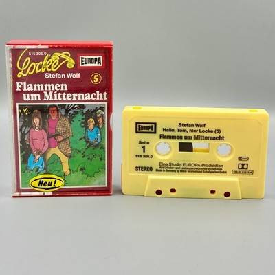 Hallo Tom, hier Locke Hörspiel MC Kassette Folge 5 Flammen um Mitternacht Europa