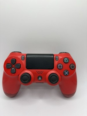 OEM Sony PlayStation 4 PS4 DualShock Wireless Controller CUH-ZCT1U Tested Red