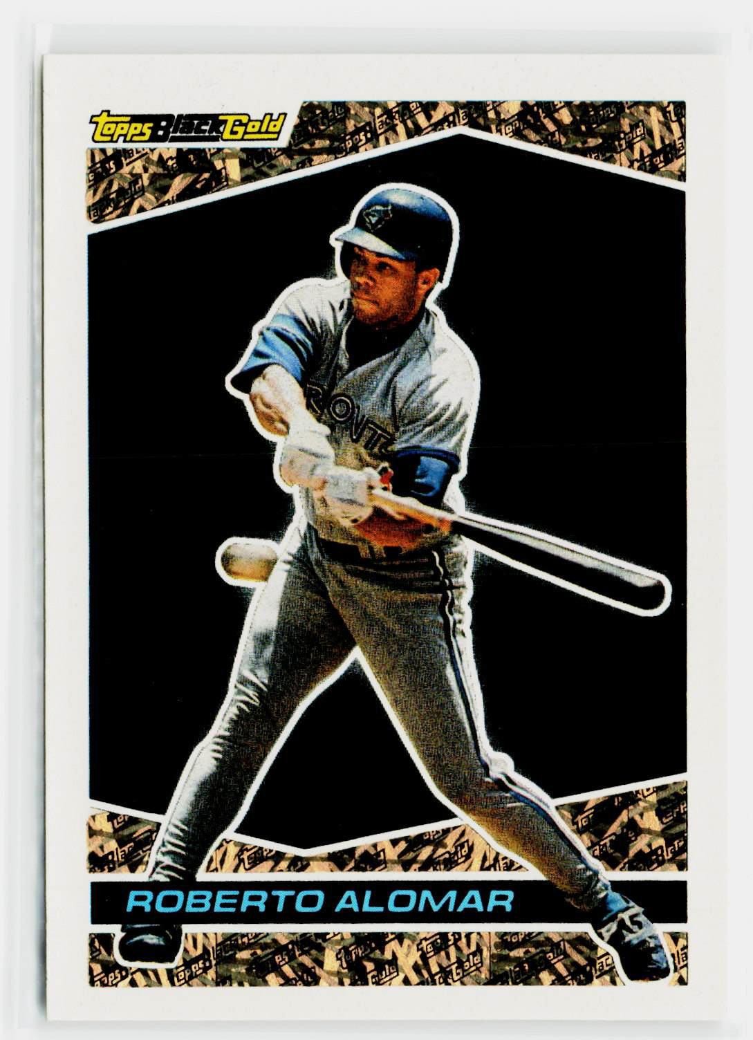 1993 Topps Black Gold Roberto Alomar Toronto Blue Jays #23