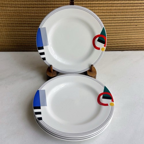 4 Mikasa Maxima Super Strong China High Spirits 6.5” Side Salad Bread Plates - Picture 2 of 8