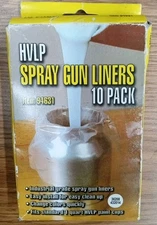 HVLP SPRAY GUN LINERS 1 QUART PAINT CUP 94631- 10 Pack