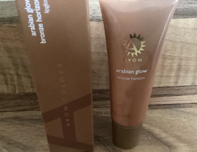 Avon Colour Arabian Glow Bronze Horizon Lipgloss Golden Discontinued