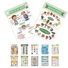  12 Sheets Household Learning Posters Classroom Decorations Preschool
