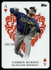2023 Topps All Aces BLACK Corbin Burnes /299 Milwaukee Brewers #AA-10 C14