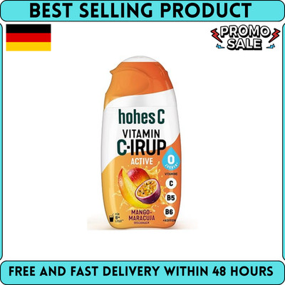 hohes C Vitamin C-IRUP Active Mango-Maracuja Sirup & Konzentrat Flasche