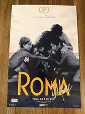 Alfonso Cuaron ‘Roma’ Director Signed 12x18 Photo Beckett Certified