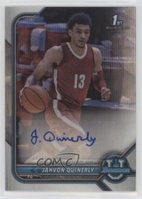 2021 Bowman U Chrome Prospect Silver Wave Refractor Jahvon Quinerly Auto 0wr9