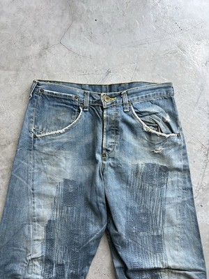 Vintage Levis Engineered Twisted Jeans Buckle Back Tag W32 Actual