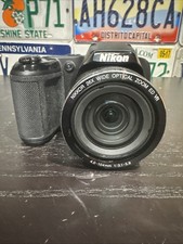 Nikon COOLPIX L330 Digital Camera 20.2MP Zoom With Batteries