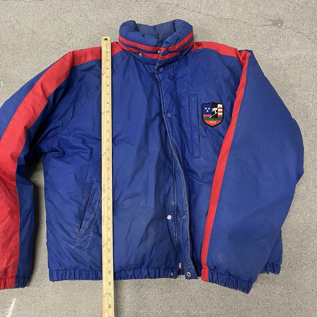 POLO BY RALPH LAUREN DOWN JACKET スカイライナー POLO RALPH LAUREN◇90s/スカイライナー/ダウンジャケット/S