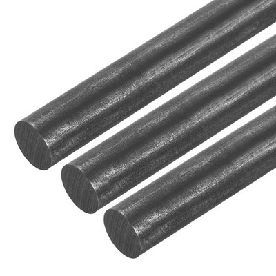 Graphite Rod, Graphite Stirring Rod Cylinder Stick Carbon Rod 305x14mm 3pcs
