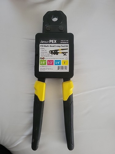 NOB Apollo 3/8 in. to 1in. Multi-Head PEX-B Crimp Tool Kit