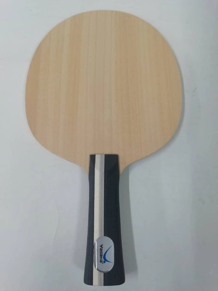Raqueta de tenis de mesa Yasaka Shake S-Pal de 5 capas de madera contrachapada YR103 ligeramente dura sin usar Foto 4 de 4