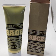 Colorado Sage Shave Cream Jess Bell 2.5 Fl Oz New In Box Rare Hard To Find
