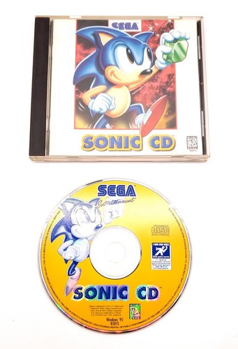 Vintage Sega Ent. Sonic CD Windows 95 1996 PC 85015