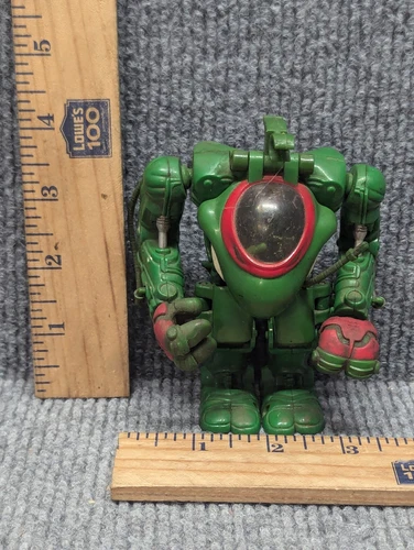 Vtg 1996 TMNT MUTA Force Robomatic Raphael Mech Suit Mutant Ninja Turtles Robot
