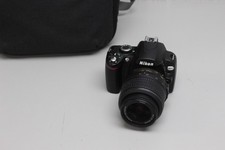 Nikon D D60 10.2MP Digital SLR Camera - Black Kit w/ 18-55mm Lens 