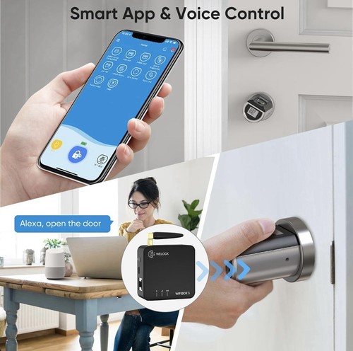 Welock Smart WiFi Gateway für die Fernentriegelung von Schlössern, mit Alexa - Afbeelding 5 van 7