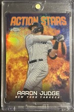 2023 Aaron Judge 1/25 Topps Chrome Action Stars Orange Parallel #ASC-15