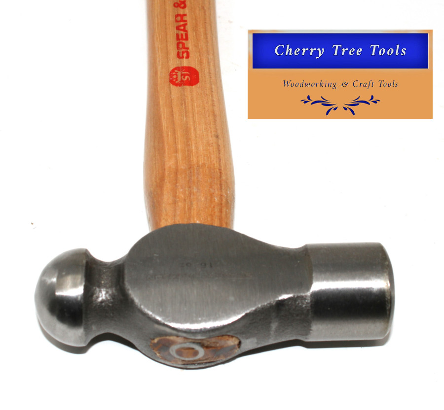 Spear & Jackson 16oz Ball Pein Hammer with Hickory Handle