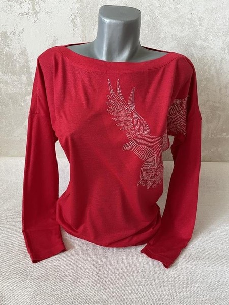 Women Armani Exchange Top Red