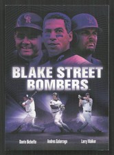 2021 Topps Archives Larry Walker Andres Galarraga Movie Poster Cards #MPC-12