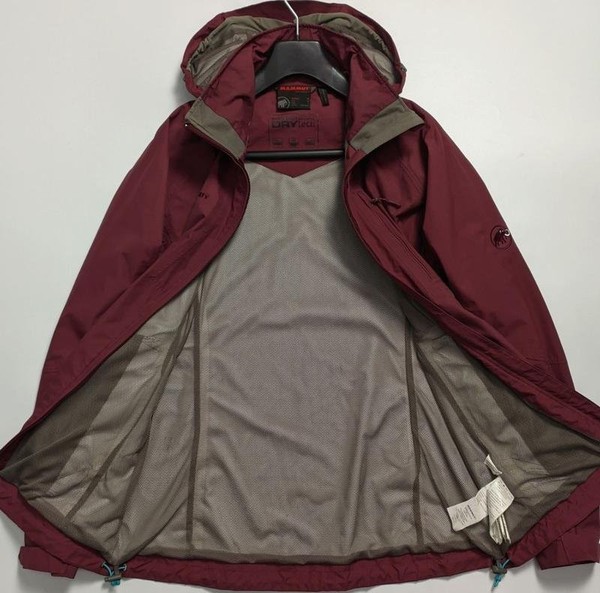 Women Mammut Jacket Burgundy 36 / S / 44 #MQ9Q
