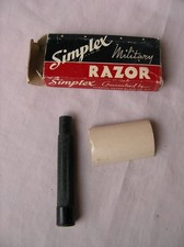 WW2 US RASOIR MILITAIRE AMÉRICAIN " SIMPLEX " NEUF DANS SON EMBALLAGE D'ORIGINE