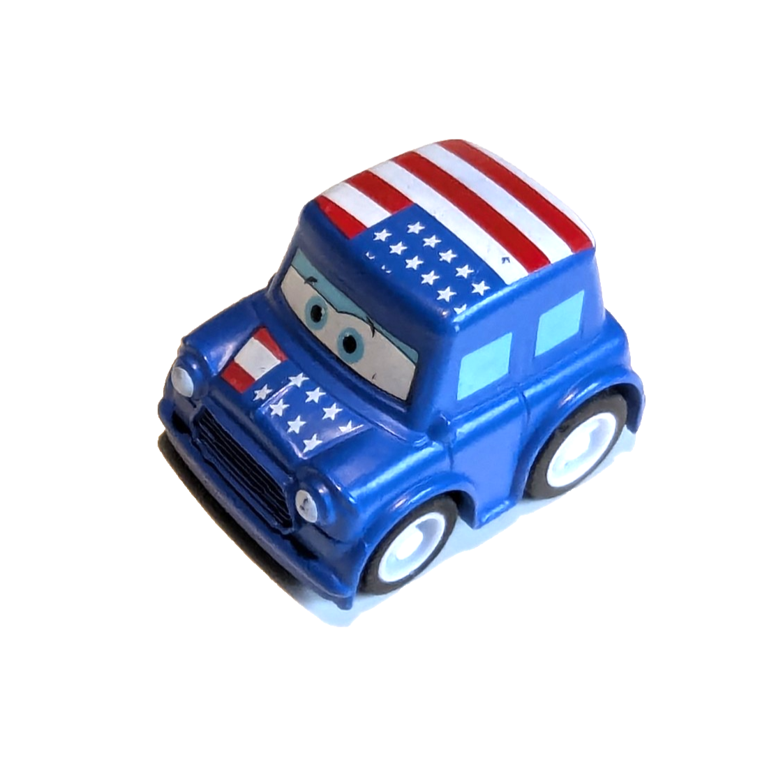 ミニカー アメリカ国旗デザイン Disney Pixar Cars Franchise Rabinovich Blue American Flag Diecast