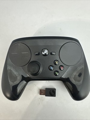 Valve Software 1001 Black Wireless Steam Video Game Controller with Dongle
