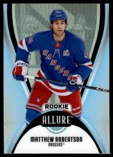 2025-26 Upper Deck Allure MATTHEW ROBERTSON #113 New York Rangers Rookie RC