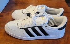 NWB Adidas Women's Size 9.5 Breaknet Sleek White/Black Sneakers