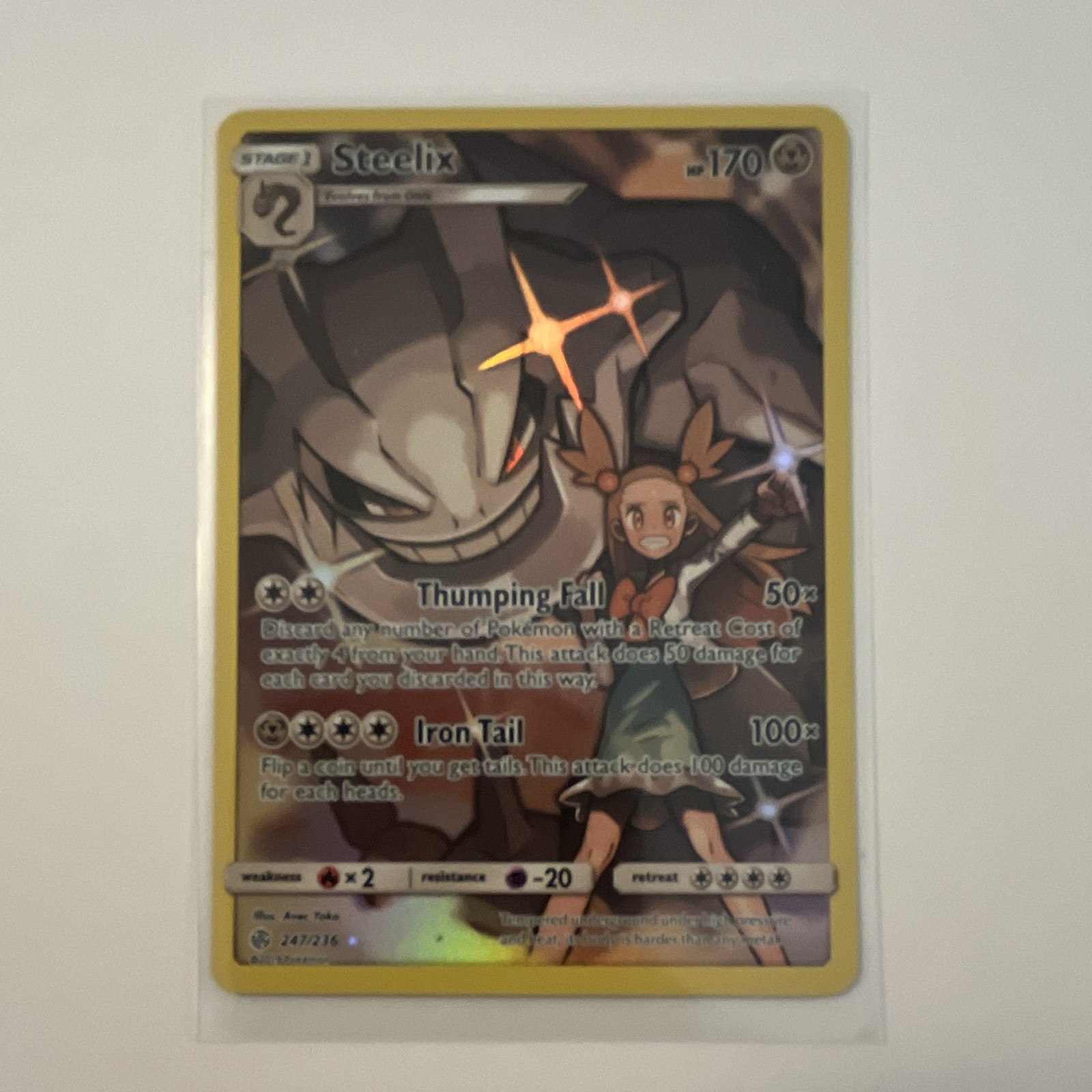 Steelix (Secret) 247/236 Sm-Cosmic Eclipse Holo