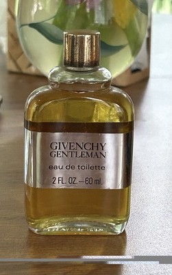 Givenchy Gentleman Eau de Toilette 2 FL oz - 60ml Splash Vintage New Old Stock