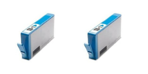 2 364 XL Cyan Compatible INKS For HP PHOTOSMART  B110  B210 C309 5510 5515 6510