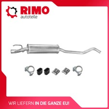 für Opel Tigra 1.4 1.6 16V 1994-2000 Mittelschalldämpfer Auspuff Mit Montagesatz