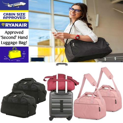 Ryanair 40x25x20cm Libre Bajo el Asiento Cabina Bolso de Mano de Viaje Holdall | eBay