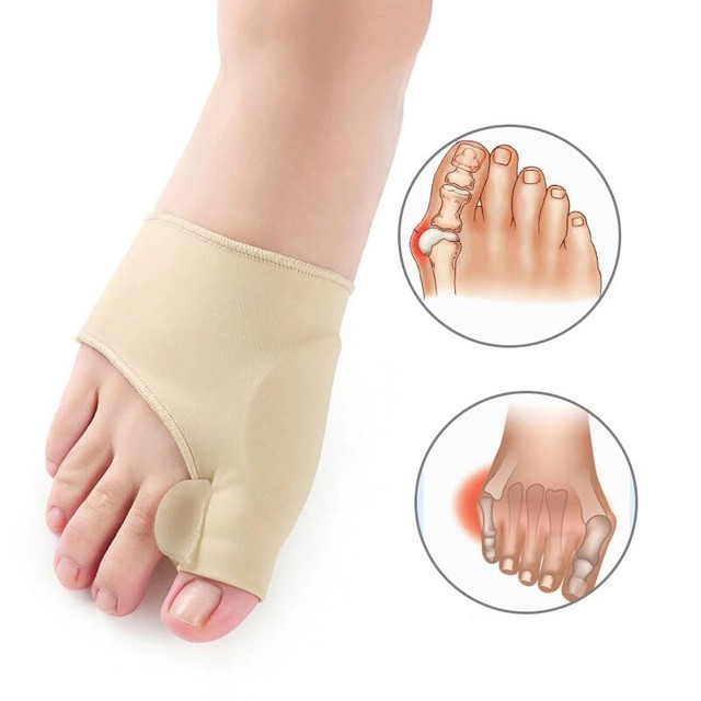 Separador Dedo Gordo de Pies, Calcetín Ortopédico, Corrector Juanete