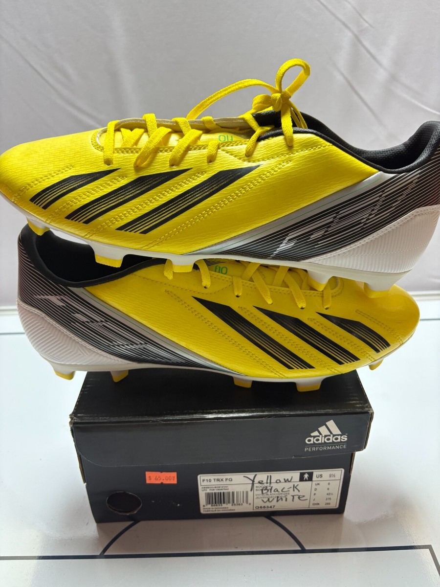 Adidas F10 TRX FG Size 9.5 Colorway Yellow/Black/Grey | eBay