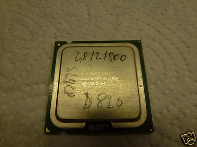 Intel Pentium D 820 2,8 GHz 2MB Cache 800 MHz FSB SL8CP 775 Smithfield