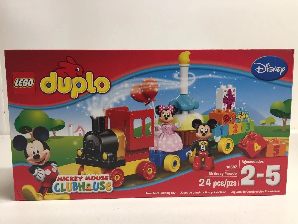 Lego duplo brand disney 10597 mickey and minnie birthday parade building kit sale