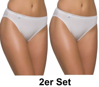 Sloggi Basic+ Tai Damen Slips 2er Pack Premium Comfort Gr: 50 
