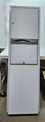 ASI American Specialties 10-0469 Fold Towel Dispenser & Waste/Garbage Bin (#2)