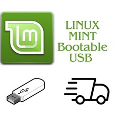 Linux Mint 22.3 Cinnamon Linux Bootable Live USB Installer 64 bit
