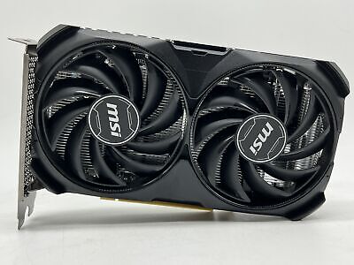 MSI GeForce RTX 4060 Ti Ventus 2X Black OC 8GB Graphics Card GDDR6 Used | eBay MSI GeForce RTX 4060 Ti Ventus 2X Black OC 8GB Graphics Card GDDR6 Used | eBay