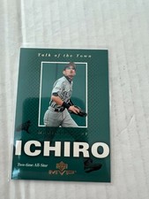 Ichiro 2003 MVP Talk Of The Town Card #TT12
