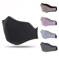 Balaclava Half Face Mask Winter Fleece Warm Windproof Skiing Mask for Men Women