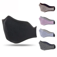 Balaclava Half Face Mask Winter Fleece Warm Windproof Skiing Mask for Men Women