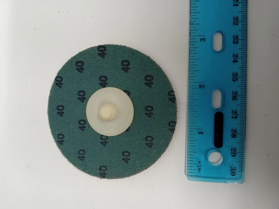 Standard Abrasives 595513 3" 40-Grit Pinnacle Lockit Disc ** BOX OF 50EA ** - Image 3 of 4