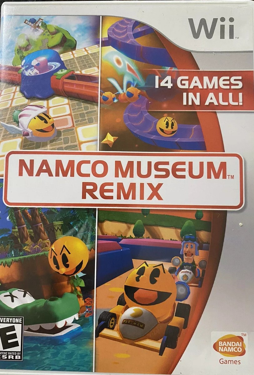 Namco Museum Remix Nintendo Wii Game No Manual Tested